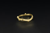 Branchy Thin Ring with Stones
