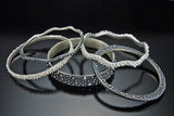 Bumpy Wavy Bangle Bracelet