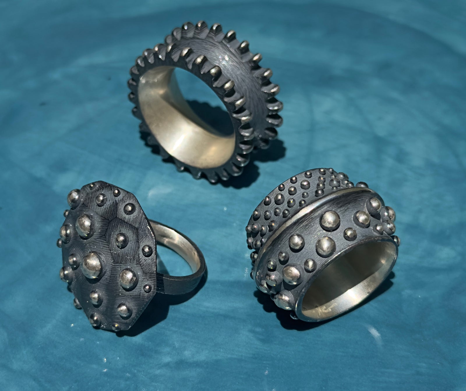 ガタージグ　Ring Ring 3 Chunky rings – Dahlia Kanner