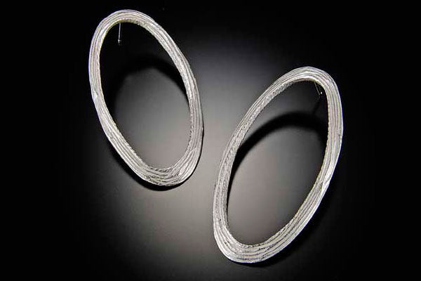 Long Oval Dig Earring