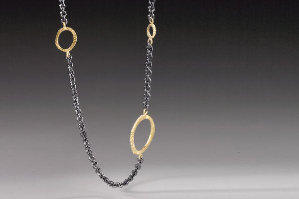 Dig Ring Elements Necklace