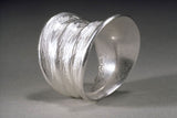 Three Row Tapered Horn Ring
